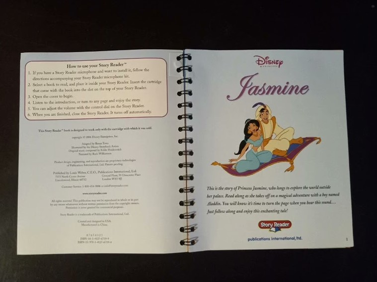 Disney Princess: Jasmine (Story Reader) (2006) | English Voice Over ...