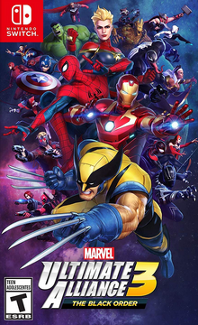 Marvel Ultimate Alliance 3 The Black Order 2019 Game Cover