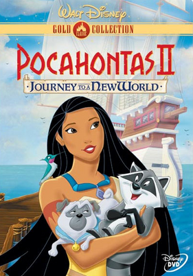 Pocahontas II Journey to a New World 1998 DVD Cover