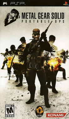 Metal Gear Solid Portable Ops 2006 Game Cover