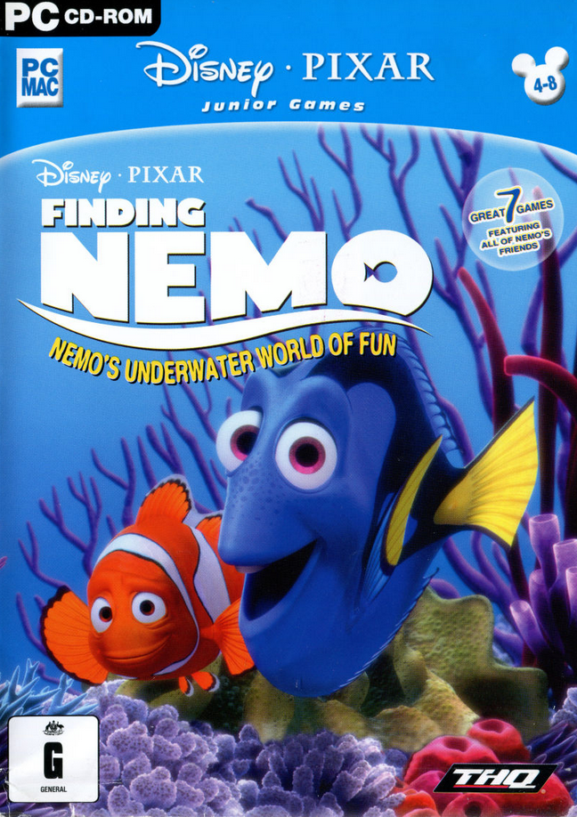 Finding Nemo, Video Games & Consoles, Finding Nemo Nemos Underwater World  Of Fun Special Edition Cdrom Pc Game