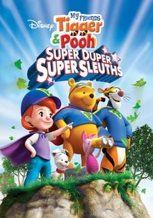 Disney My Friends Tigger & Pooh Super Duper Super Sleuths 2010 DVD Cover