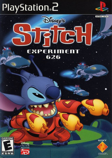 Disney's Stitch Experiment 626 2002 Game Cover