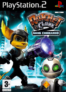 Ratchet & Clank Going Commando 2003 Game Cover