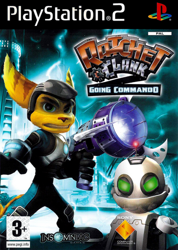 Ratchet & Clank: Going Commando (Sony PlayStation 2, 2003) With Manual  711719726821