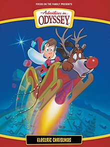 Adventures in Odyssey Electric Christmas 1994 DVD Cover
