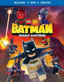 Lego DC Batman Family Matters 2019 BLU-RAY+DVD+DIGITAL Cover