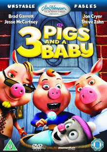 Unstable Fables 3 Pigs and a Baby 2008 DVD Cover