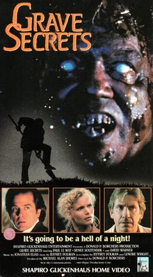 Grave Secrets 1989 VHS Cover