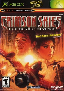 Crimson Skies High Road to Revenge 2003 Game Cover