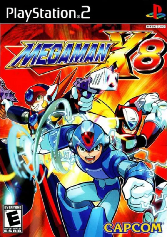 Mega Man 8:Anniversary Edit ，Mega ManX4， MegamanX7 Playstation 1