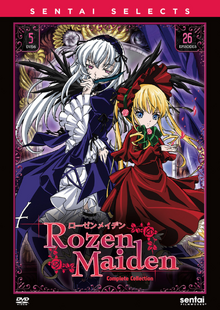 Rozen Maiden and Rozen Maiden Träumend 2007 DVD Cover.PNG