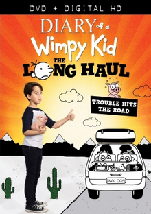 Diary of a Wimpy Kid The Long Haul 2017 DVD Cover