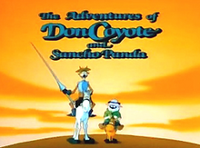 The Adventures of Don Coyote and Sancho Panda 1990 Title Card