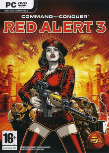 Command & Conquer Red Alert 3 2008 Game Cover