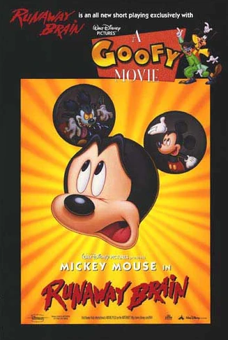 アメコミ RUNAWAY BRAIN Mickey Mouse & Julius Runaway Brain' presented a monstrous side of Mickey By Leo N