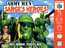 Army Men Sarge's Heroes 1999 Game Cover