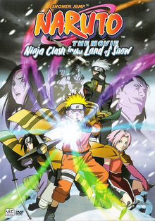 Naruto The Movie Ninja Clash in the Land of Snow 2007 DVD Cover