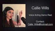 Callie Wills - Updated Voice Acting Demo Reel