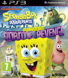 Nickelodeon SpongeBob SquarePants Plankton's Robotic Revenge 2013 Game Cover