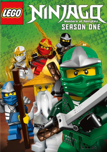 Lego Ninjago Masters Of Spinjitzu 2011 DVD Cover