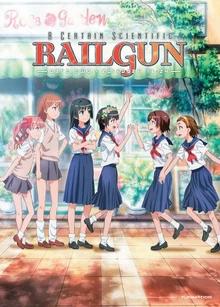 A Certain Scientific Railgun 2013 Part 2 DVD Cover