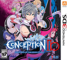 Conception II Children of the Seven Stars 2014 Game Cover