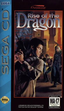 Rise of the Dragon 1993 Game Cover
