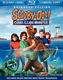 Scooby-Doo! Curse of the Lake Monster 2010 Blu-Ray DVD Cover