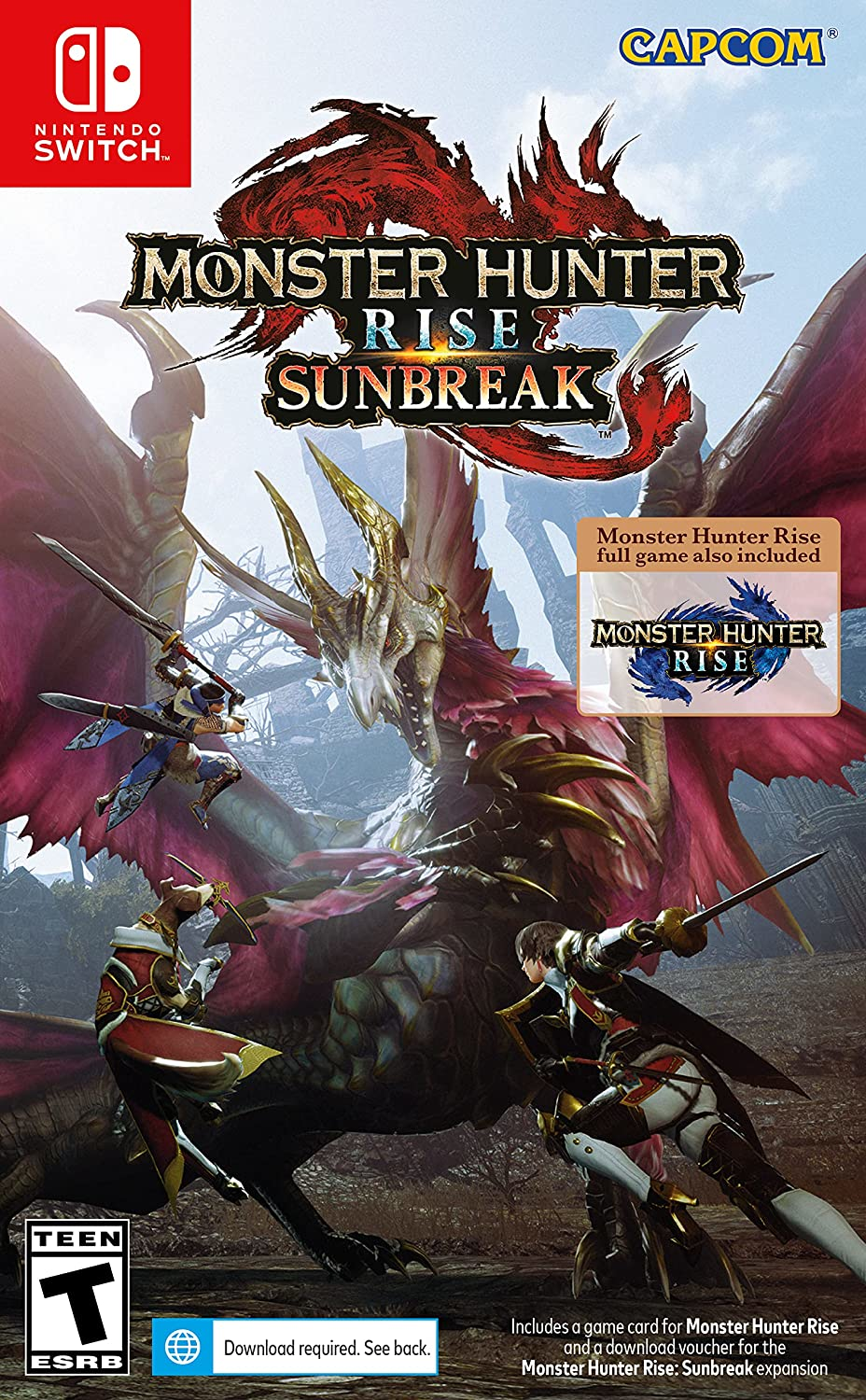 Monster Hunter Rise: Sunbreak Expansion Releases on June 30, 2022