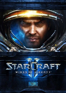 StarCraft II Wings of Liberty 2010 Game Cover