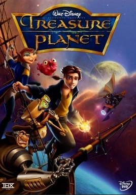 Treasure Planet 2002 DVD Cover