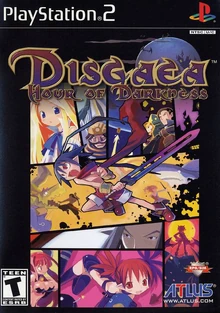 Disgaea Hour of Darkness 2003 Game Cover