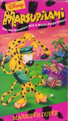 Disney Marsupilami 1993 VHS Cover