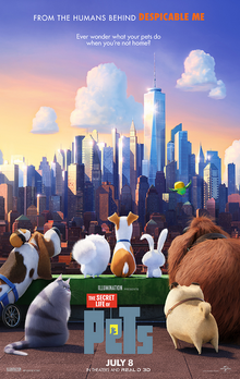 The Secret Life of Pets 2016 Poster