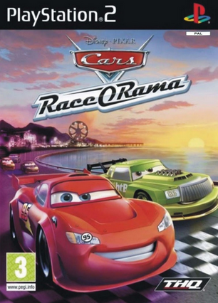 Disney Pixar Cars Race O-Rama - PlayStation PS2 PAL Game