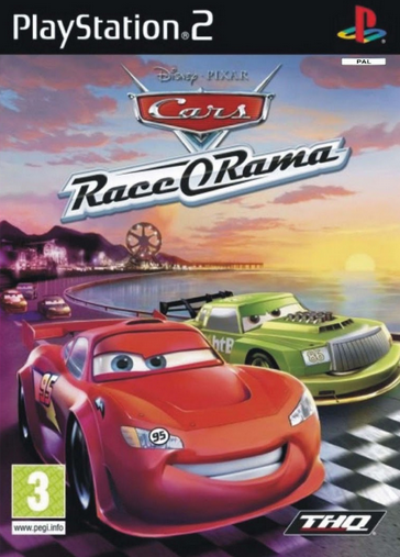 Cars Disney Pixar PlayStation 2 Race O Rama DVD Video Game Animation Racing  2009 752919461808