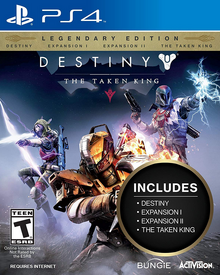 Destiny The Taken King 2015 Game Cover