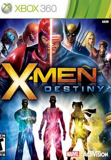 X-Men Destiny 2011 Game Cover
