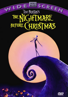 Tim Burton's The Nightmare Before Christmas 1993 DVD Cover