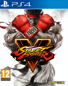 Street Fighter V 2016 Game Cover
