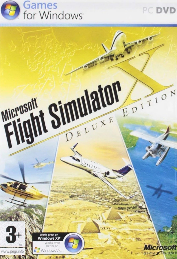 Microsoft Flight Simulator X: Deluxe Edition (2006) | English 