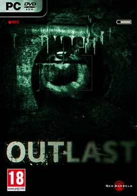 outlast ps3 game case