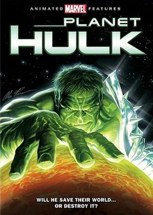 Planet Hulk 2010 DVD Cover