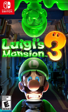 Luigi's Mansion 3 2019 Game Cover