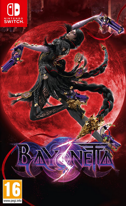 NEW Switch Bayonetta 3 + 2 + 1 (HK CHI/ ENG)) + Bayonetta 1 DLC Download  Card