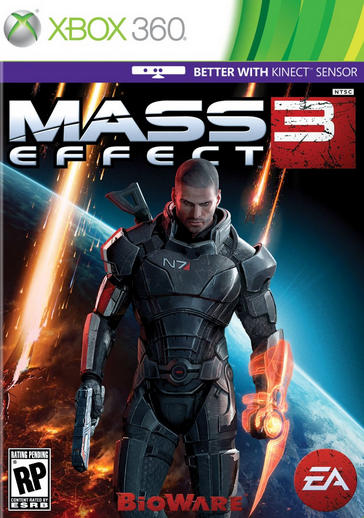 British Academy Games Awards in 2013 - Mass Effect 3 variant cover