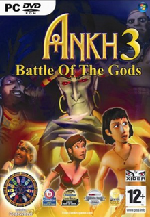 Ankh 3 Battle of the Gods 2008 Game Cover