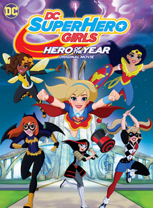 DC Super Hero Girls Hero of the Year 2016 DVD Cover