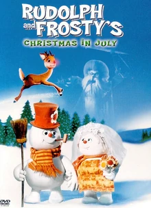 Rudolph and Frosty's Christmas in July 1979 DVD Cover